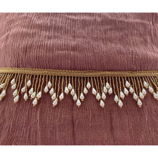 Handmade Pearl Waist Belt - kreationbykj
