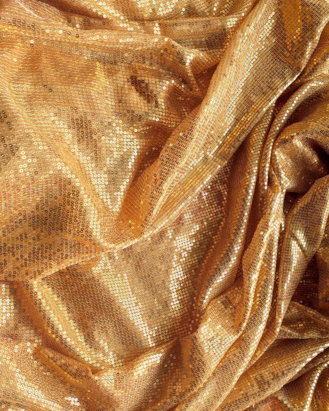 Gold Sequins Blouse Piece - kreationbykj