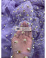 Jugnoo Lavender Net Saree - kreationbykj