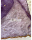 Violet Glass Tissue Dupatta with Scallop - kreationbykj