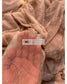 Muddy Beige Shimmer Pleated Net Saree - kreationbykj